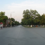 Баклановский проспект в сторону пл. Троицкой