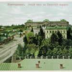 Общий вид на Кадетский корпус (с улицы Михайловской)