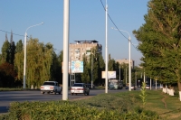 Проспект Баклановский, вид на перекресток с Магнитным переулком