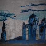 Граффити в арке к магазину Масштаков, пр. Платовский