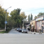 Вид на улицу Просвещения с ул. Московской