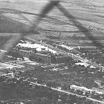 Здание Кадетского корпуса снятое с самолета, 1935-36 г.