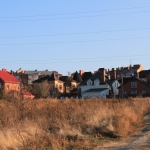 Дома на Буденновской между Багряным и Вешенским переулком