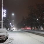 Вечерний проспект Баклановский