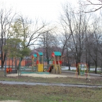 Детская площадка на прощади Чапаева