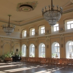 Интерьер Большого зала библиотеки имени Пушкина