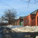 Улица Крупской. Вид на север