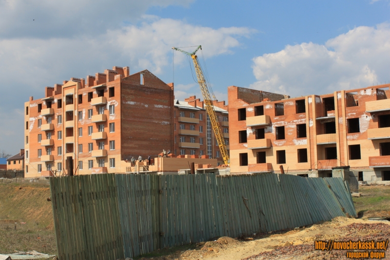 Новочеркасск: Строительство на улице Ященко, 6