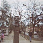 Памятник А.С. Пушкину. Улица Комитетская