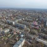 Вид на жилые кварталы на улице Будённовской и Народной