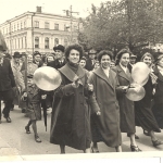 На демонстрации 1 мая 1959 г. Улица Московская