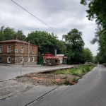 Затянувшаяся замена трамвайного пути на ул. Богдана Хмельницкого